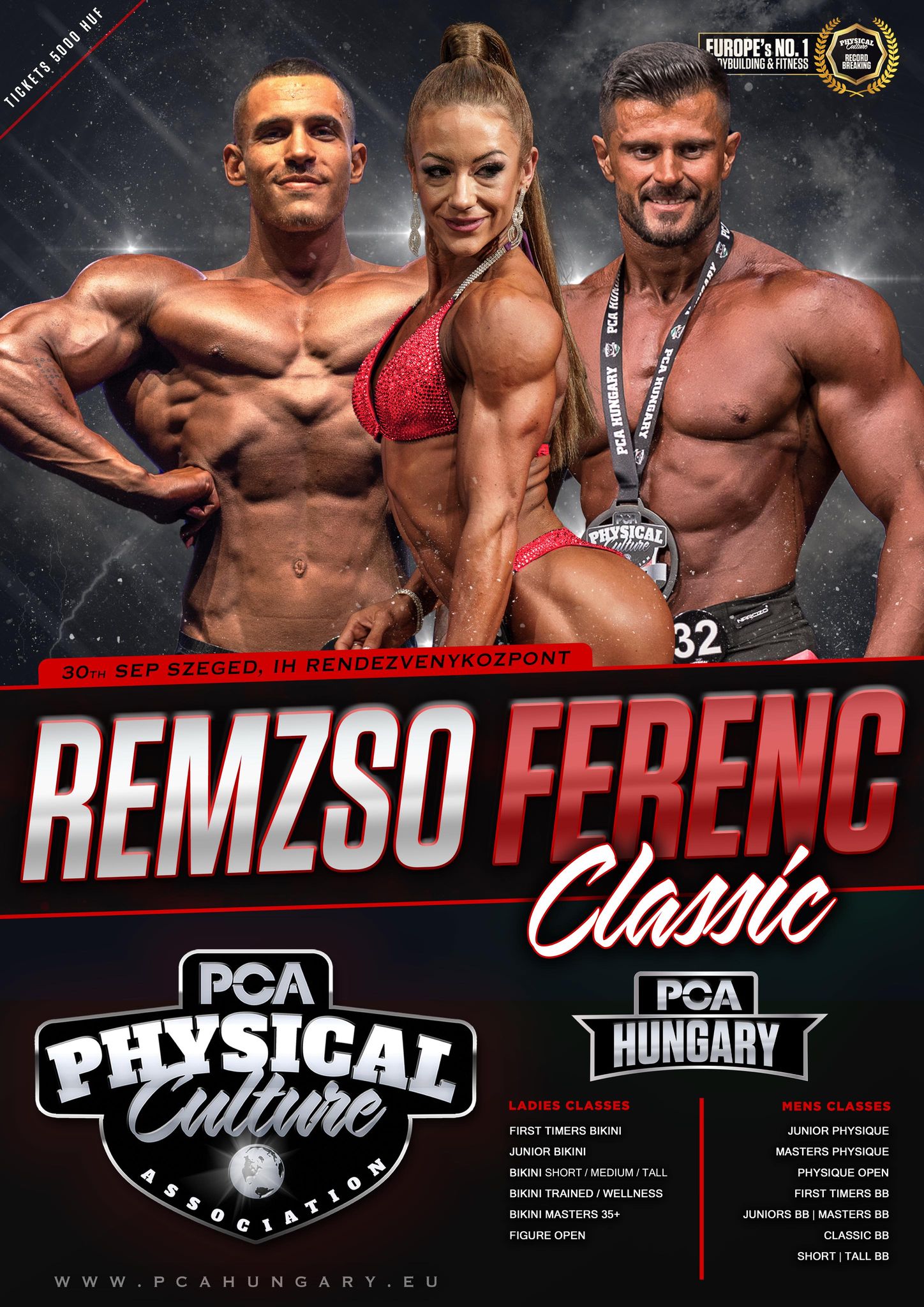 PCA Remzso Ferenc Classic 2023 poster